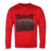 Men's Sweatshirt Slipknot - Choir - RED - ROCK OFF -Fashionable street clothing asksa 074
