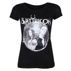T-shirt Metal Women's Satyricon - Manga - NNM