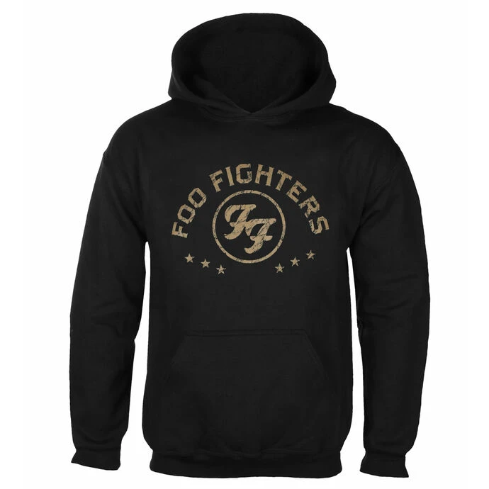 Men's Sweatshirt Foo Fighters - Arched Stars - BLACK - ROCK OFF 3 Men's Sweatshirt Foo Fighters - Arched Stars - BLACK - ROCK OFF