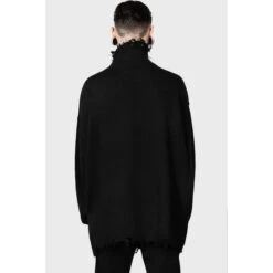 Unisex Sweater KILLSTAR - Daith Knit - Black 10 Unisex Sweater KILLSTAR - Daith Knit - Black -Fashionable street clothing awe2wizao3