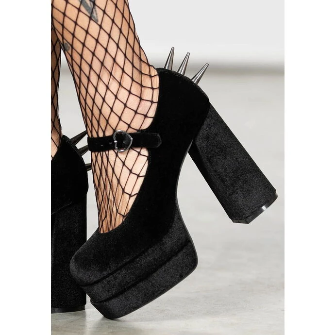 Women's Shoes KILLSTAR - Basilisks - Black 6 Women's Shoes KILLSTAR - Basilisks - Black - Image 4