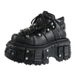 Shoes NEW ROCK - NEGRO TORNILLOS