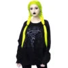 Women's Sweater KILLSTAR - Blazed Out Batwing -Fashionable street clothing blazed out batwing sweater b000