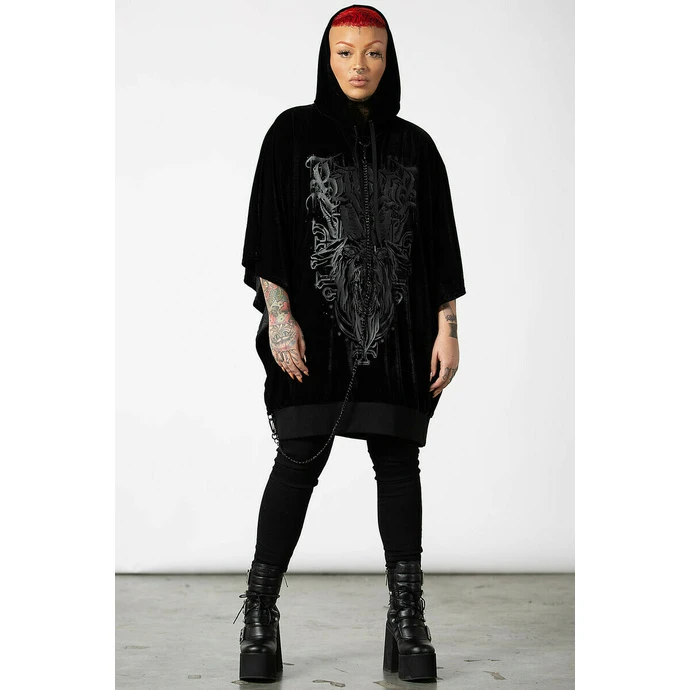 Women's Sweatshirt KILLSTAR - Bleak - Black 6 Women's Sweatshirt KILLSTAR - Bleak - Black - Image 4