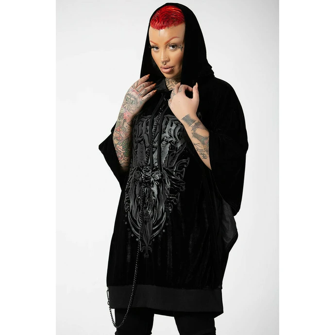 Women's Sweatshirt KILLSTAR - Bleak - Black 7 Women's Sweatshirt KILLSTAR - Bleak - Black - Image 5