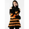 Women's Jumper KILLSTAR - Bootiful Hooded Knit -Fashionable street clothing bootiful hooded knit sweater c000