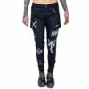 Women's Trousers HEARTLESS - BRUJA - BLACK