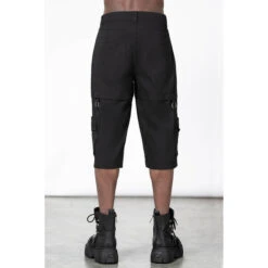 Men's Shorts 3/4 KILLSTAR - Bust Out Cargo - Black -Fashionable street clothing bust out cargo shorts m c002