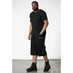 Men's Shorts 3/4 KILLSTAR - Bust Out Cargo - Black -Fashionable street clothing bust out cargo shorts m c003