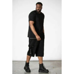 Men's Shorts 3/4 KILLSTAR - Bust Out Cargo - Black -Fashionable street clothing bust out cargo shorts m c004