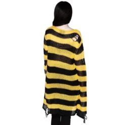 Women's Jumper KILLSTAR - Busy Bee -Fashionable street clothing busy bee knit b001
