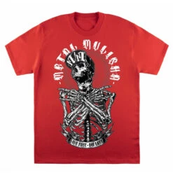 Men's T-shirt METAL MULISHA - REMAINS RED