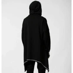 Unisex Sweatshirt KILLSTAR - Companion - Black 10 Unisex Sweatshirt KILLSTAR - Companion - Black -Fashionable street clothing companion oversized hoodie b002