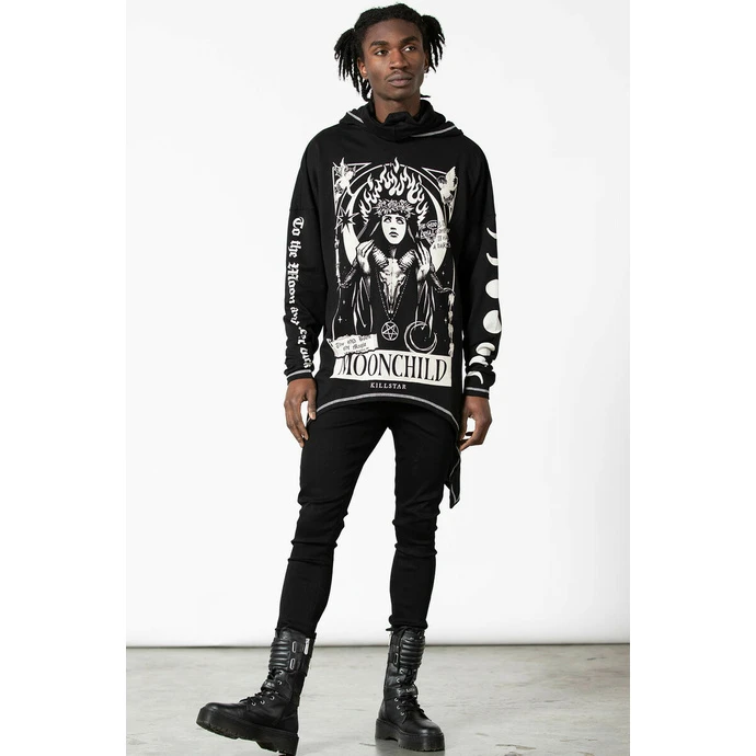 Unisex Sweatshirt KILLSTAR - Companion - Black 6 Unisex Sweatshirt KILLSTAR - Companion - Black - Image 4