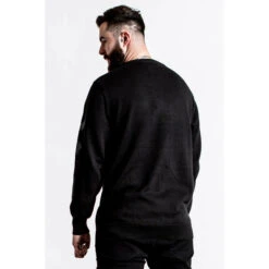 Unisex Jumper KILLSTAR - Cursed Knit - BLACK -Fashionable street clothing cursed knit sweater b005