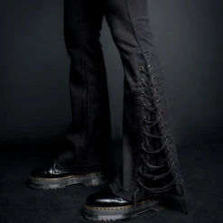 Men's Trousers (jeans) WORNSTAR - Cutlass Blackout -Fashionable street clothing cutlass blackout pants 00152