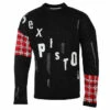 Men's Sweater Sex Pistols - Distressed Tartan Logo- ROCK OFF -Fashionable street clothing d z 024