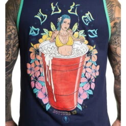 Men's Tank Top SULLEN - SOLOHA - DK.NAVY 11 Men's Tank Top SULLEN - SOLOHA - DK.NAVY -Fashionable street clothing d4zg10