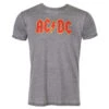 T-shirt Men AC / DC - Logo - ROCK OFF -Fashionable street clothing daas034