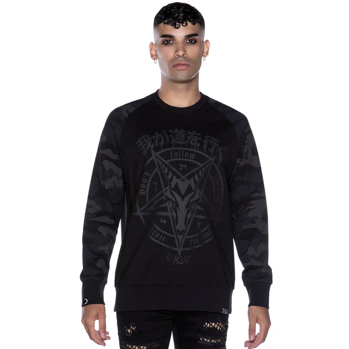 Unisex Sweatshirt KILLSTAR - Darkpaths Camo 3 Unisex Sweatshirt KILLSTAR - Darkpaths Camo