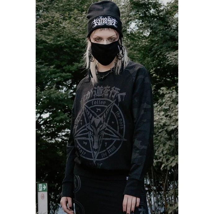 Unisex Sweatshirt KILLSTAR - Darkpaths Camo 6 Unisex Sweatshirt KILLSTAR - Darkpaths Camo - Image 4