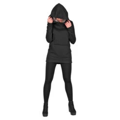 Hoodie Unisex - BLACK KANGAROO - AMENOMEN -Fashionable street clothing desire027 14
