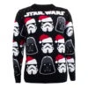Sweater Unisex Star Wars - Christmas Jumper - Darth Vader - Stormtrooper -Fashionable street clothing dff3tsvi