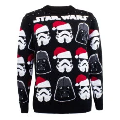 Sweater Unisex Star Wars - Christmas Jumper - Darth Vader - Stormtrooper