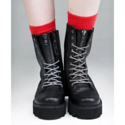 Wedge Boots Unisex - DISTURBIA 11 Wedge Boots Unisex - DISTURBIA -Fashionable street clothing dis2 004 p