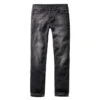 Men's Trousers BRANDIT - Rover - Black Denim - Slim Fit -Fashionable street clothing dw84 5 vorne