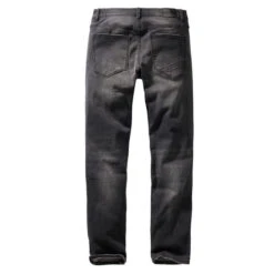 Men's Trousers BRANDIT - Rover - Black Denim - Slim Fit -Fashionable street clothing dw84 6 vorne