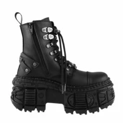 NEW ROCK -ITALI NEGRO, ITALI NEGRO, TANK Boots -Fashionable street clothing dws018