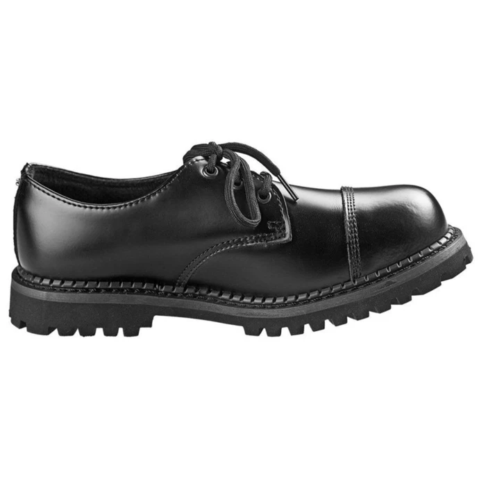 Boots GRINDERS - 3 Eyelet - Regent 2 - Black 7 Boots GRINDERS - 3 Eyelet - Regent 2 - Black - Image 5