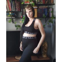 Women's Trousers (leggings) KILLSTAR - Prime Time - Black -Fashionable street clothing emr9jhlx