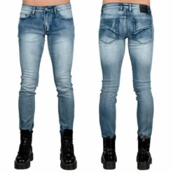 Men's Trousers (jeans) WORNSTAR - Rampager - Classic Blue -Fashionable street clothing essentials collection rampager pants classic blue 00000000000048