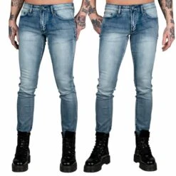 Men's Trousers (jeans) WORNSTAR - Rampager - Classic Blue -Fashionable street clothing essentials collection rampager pants classic blue 00000000000049