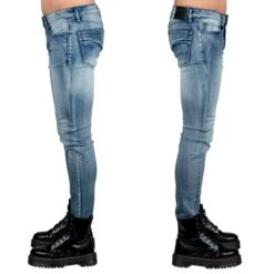 Men's Trousers (jeans) WORNSTAR - Rampager - Classic Blue -Fashionable street clothing essentials collection rampager pants classic blue 00000000000050