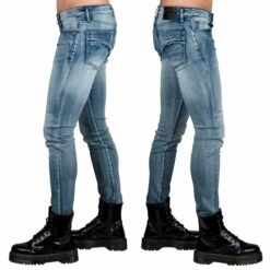 Men's Trousers (jeans) WORNSTAR - Rampager - Classic Blue -Fashionable street clothing essentials collection rampager pants classic blue 00000000000051