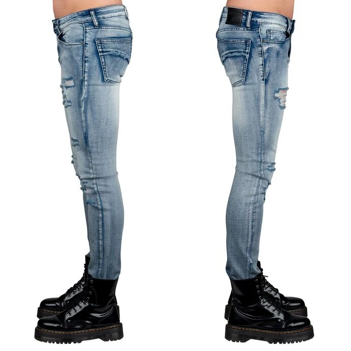 Men's Trousers (jeans) WORNSTAR - Rampager Shredded - Classic Blue 5 Men's Trousers (jeans) WORNSTAR - Rampager Shredded - Classic Blue - Image 3