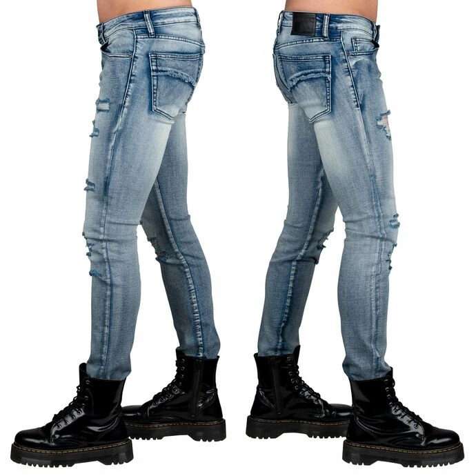 Men's Trousers (jeans) WORNSTAR - Rampager Shredded - Classic Blue 6 Men's Trousers (jeans) WORNSTAR - Rampager Shredded - Classic Blue - Image 4