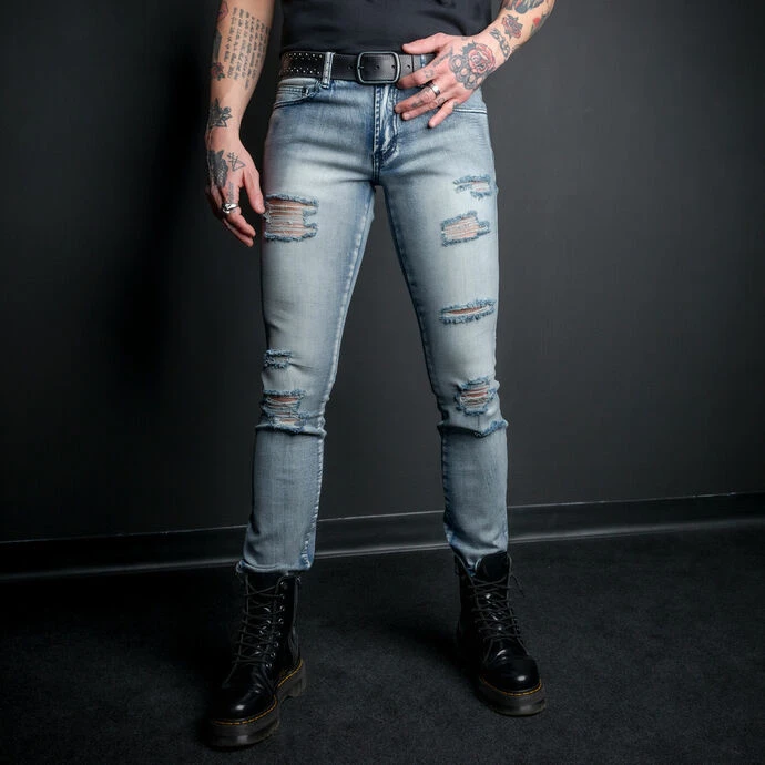 Men's Trousers (jeans) WORNSTAR - Rampager Shredded - Classic Blue 8 Men's Trousers (jeans) WORNSTAR - Rampager Shredded - Classic Blue - Image 6