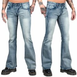 Men's Trousers (jeans) WORNSTAR - Star Chaser - Classic Blue -Fashionable street clothing essentials collection starchaser pants classic blue 00000000183649