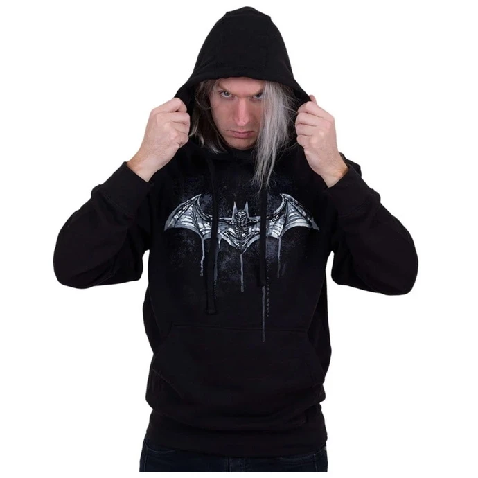 Men's Sweatshirt SPIRAL - Batman - NOCTURNAL - Black 5 Men's Sweatshirt SPIRAL - Batman - NOCTURNAL - Black - Image 3