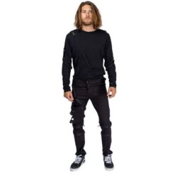 Men's Trousers VIXXSIN - HAWTHORNE - BLACK -Fashionable street clothing hawthorn 49