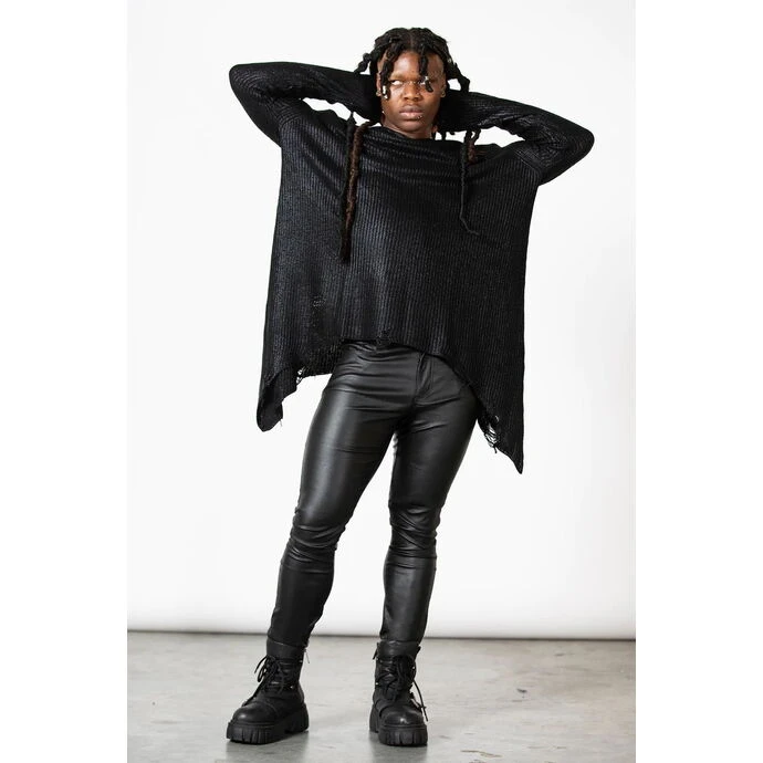 Men's Trousers KILLSTAR - Hendrik Jeans - Black 6 Men's Trousers KILLSTAR - Hendrik Jeans - Black - Image 4