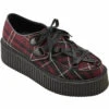 Women's Shoes KILLSTAR - Hexellent Creepers - Blood Tartan 2 Women's Shoes KILLSTAR - Hexellent Creepers - Blood Tartan -Fashionable street clothing hexellent creepers blood tartan000