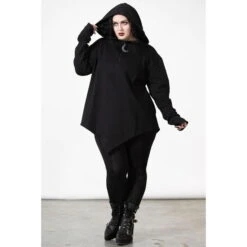 Sweatshirt Unisex KILLSTAR - Hexistential - Black 12 Sweatshirt Unisex KILLSTAR - Hexistential - Black -Fashionable street clothing hexistential hooded top 13