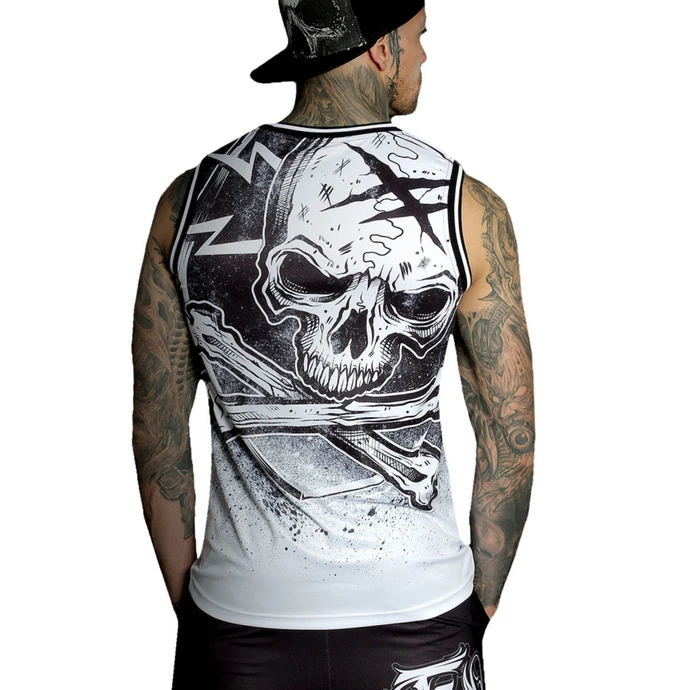 Men's Top (jersey) HYRAW - WHITE BLAZON 3 Men's Top (jersey) HYRAW - WHITE BLAZON