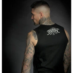 Fashionable street clothing -Fashionable street clothing hyraw debardeur noir homme destroy 3