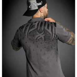 Men's T-shirt HYRAW - POLOGRAVE -Fashionable street clothing hyraw polo grave 2